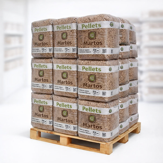 Pellets Martos ENplus A1 – Palete 70 Sacos 15kg